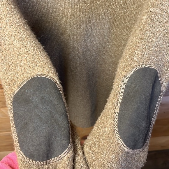 BCBG Maxazria Brown Knit Long Sleeve Button Down Cardigan Sweater Women M VINTGE - Picture 9 of 10